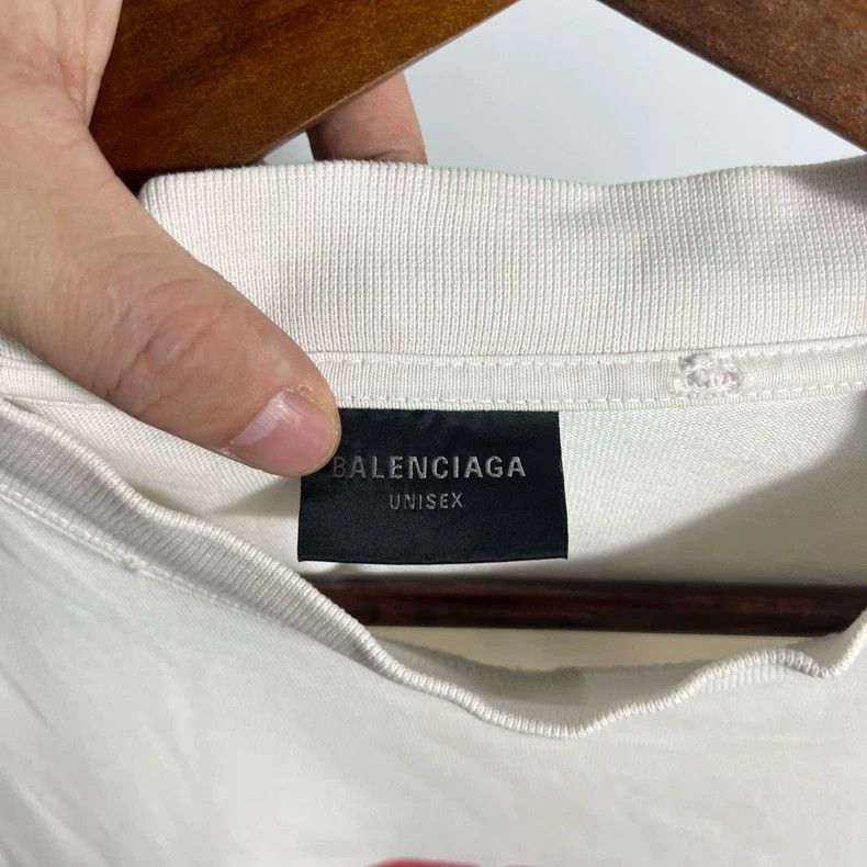 Balenciaga Balenciaga Scissors Graphic Short Sleeve Size US S / EU 44-46 / 1 - 3 Thumbnail