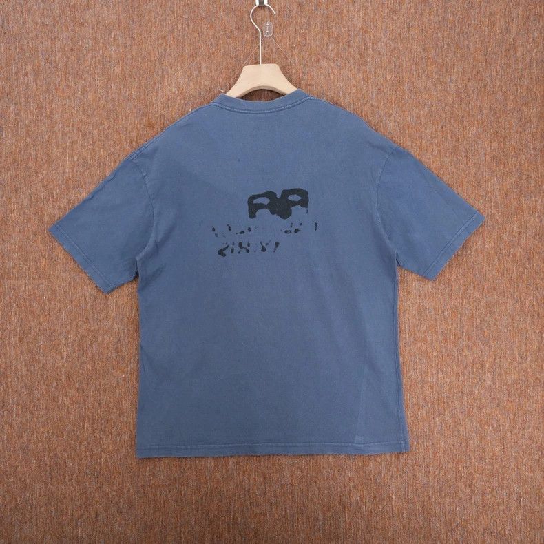 Balenciaga Balenciaga BB Graffiti Ink Short Sleeve Size US S / EU 44-46 / 1 - 2 Thumbnail