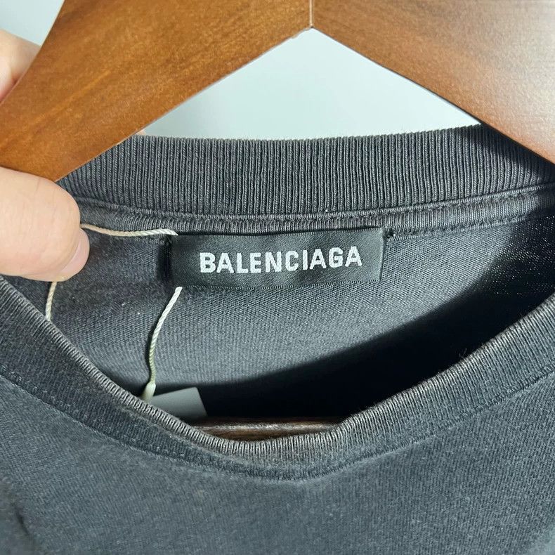 Balenciaga Balenciaga Printed Short Sleeve T-shirt Size US XS / EU 42 / 0 - 3 Thumbnail