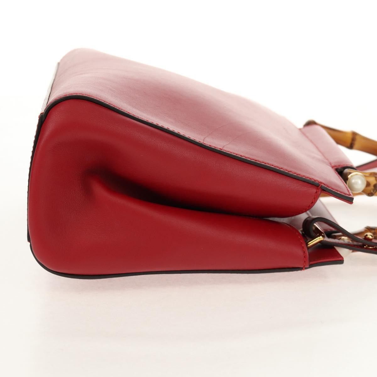 Gucci Gucci Nymphaea Top Handle Bag Leather Size ONE SIZE - 4 Thumbnail