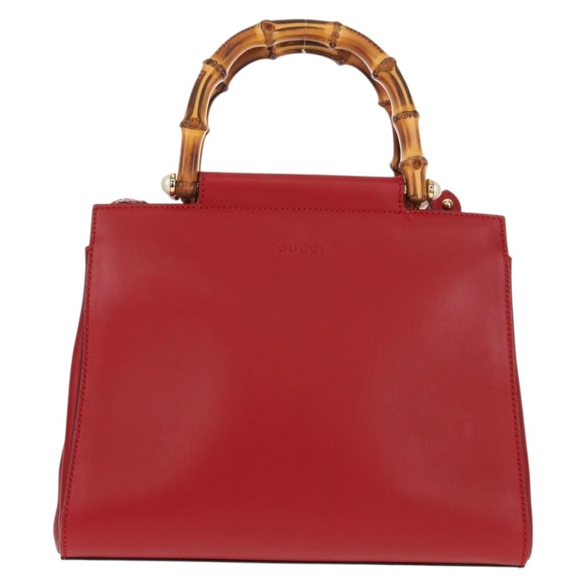 Gucci Gucci Nymphaea Top Handle Bag Leather Size ONE SIZE - 19 Thumbnail