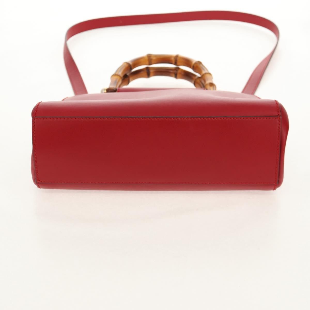 Gucci Gucci Nymphaea Top Handle Bag Leather Size ONE SIZE - 15 Thumbnail