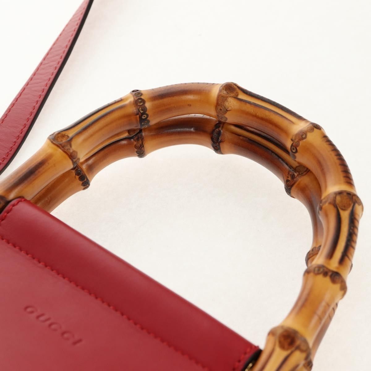 Gucci Gucci Nymphaea Top Handle Bag Leather Size ONE SIZE - 20 Thumbnail