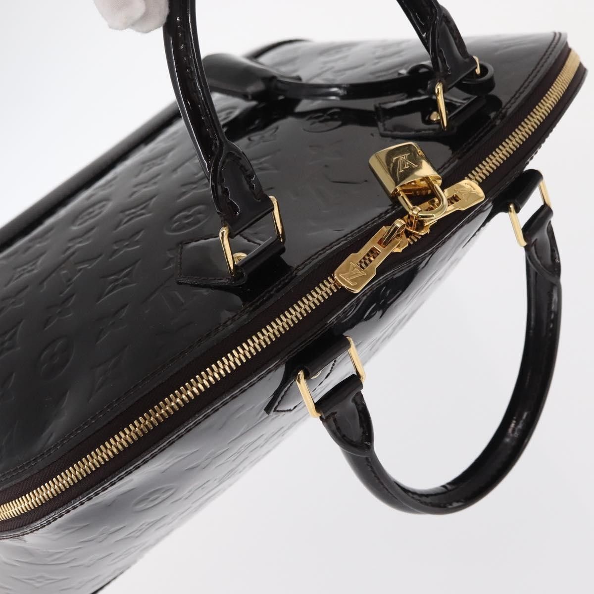 Louis Vuitton Louis Vuitton Alma Handbag Monogram Vernis Size ONE SIZE - 17 Thumbnail