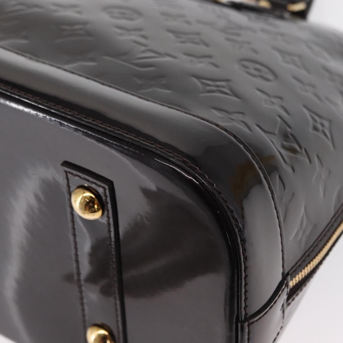 Louis Vuitton Louis Vuitton Alma Handbag Monogram Vernis Size ONE SIZE - 10 Thumbnail