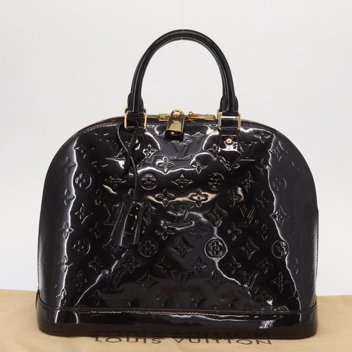 Louis Vuitton Louis Vuitton Alma Handbag Monogram Vernis Size ONE SIZE - 15 Thumbnail