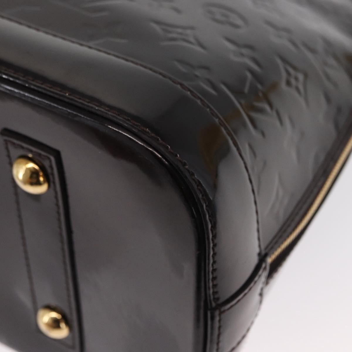 Louis Vuitton Louis Vuitton Alma Handbag Monogram Vernis Size ONE SIZE - 12 Thumbnail