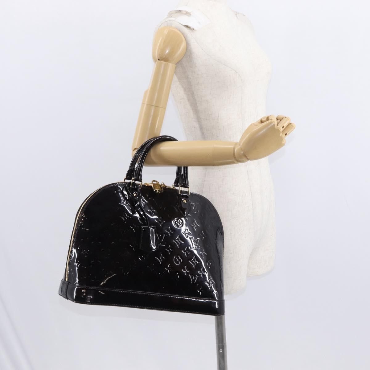 Louis Vuitton Louis Vuitton Alma Handbag Monogram Vernis Size ONE SIZE - 16 Thumbnail