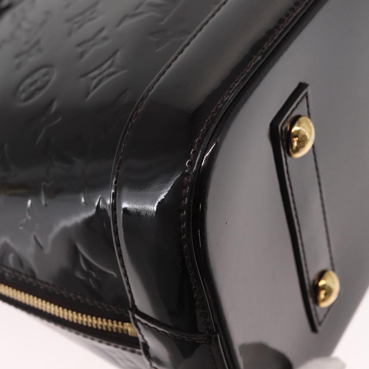 Louis Vuitton Louis Vuitton Alma Handbag Monogram Vernis Size ONE SIZE - 9 Thumbnail