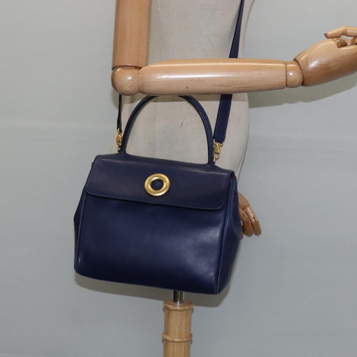 Celine Celine Circle Logo Handbag Leather Size ONE SIZE - 13 Thumbnail