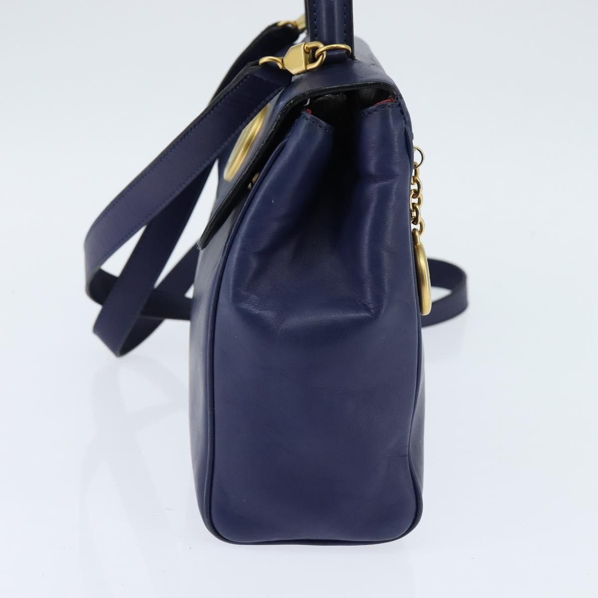 Celine Celine Circle Logo Handbag Leather Size ONE SIZE - 4 Thumbnail
