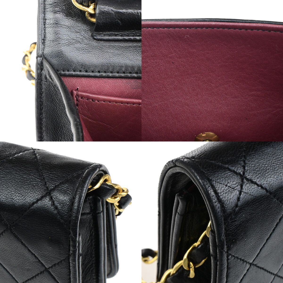 Chanel Chanel Wallet on Chain Stitched Leather Size ONE SIZE - 11 Thumbnail