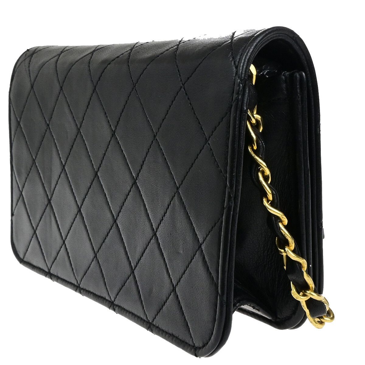 Chanel Chanel Wallet on Chain Stitched Leather Size ONE SIZE - 4 Thumbnail
