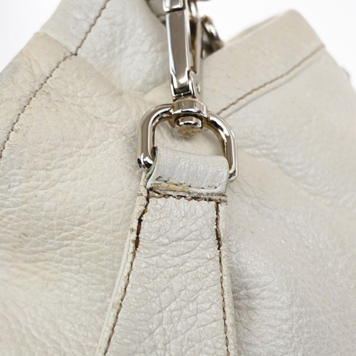 Prada Prada Side Pocket Zip Hobo Vitello Daino Size ONE SIZE - 10 Thumbnail