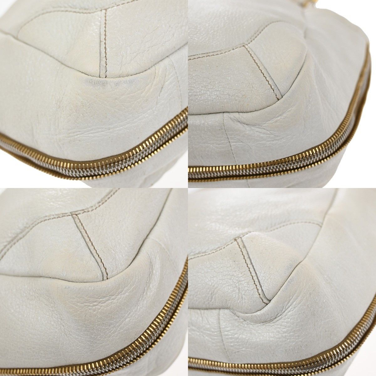 Prada Prada Side Pocket Zip Hobo Vitello Daino Size ONE SIZE - 9 Thumbnail