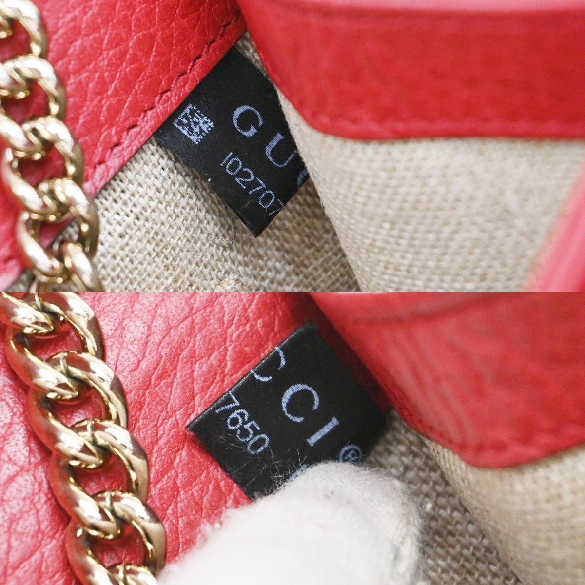 Gucci Gucci Interlocking Shoulder Bag Leather Size ONE SIZE - 18 Thumbnail