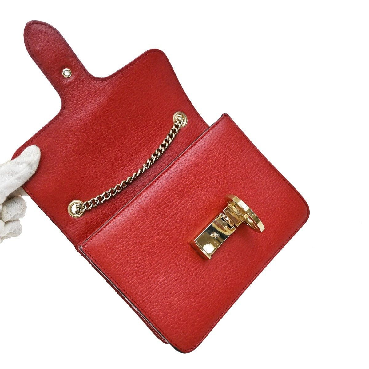 Gucci Gucci Interlocking Shoulder Bag Leather Size ONE SIZE - 11 Thumbnail