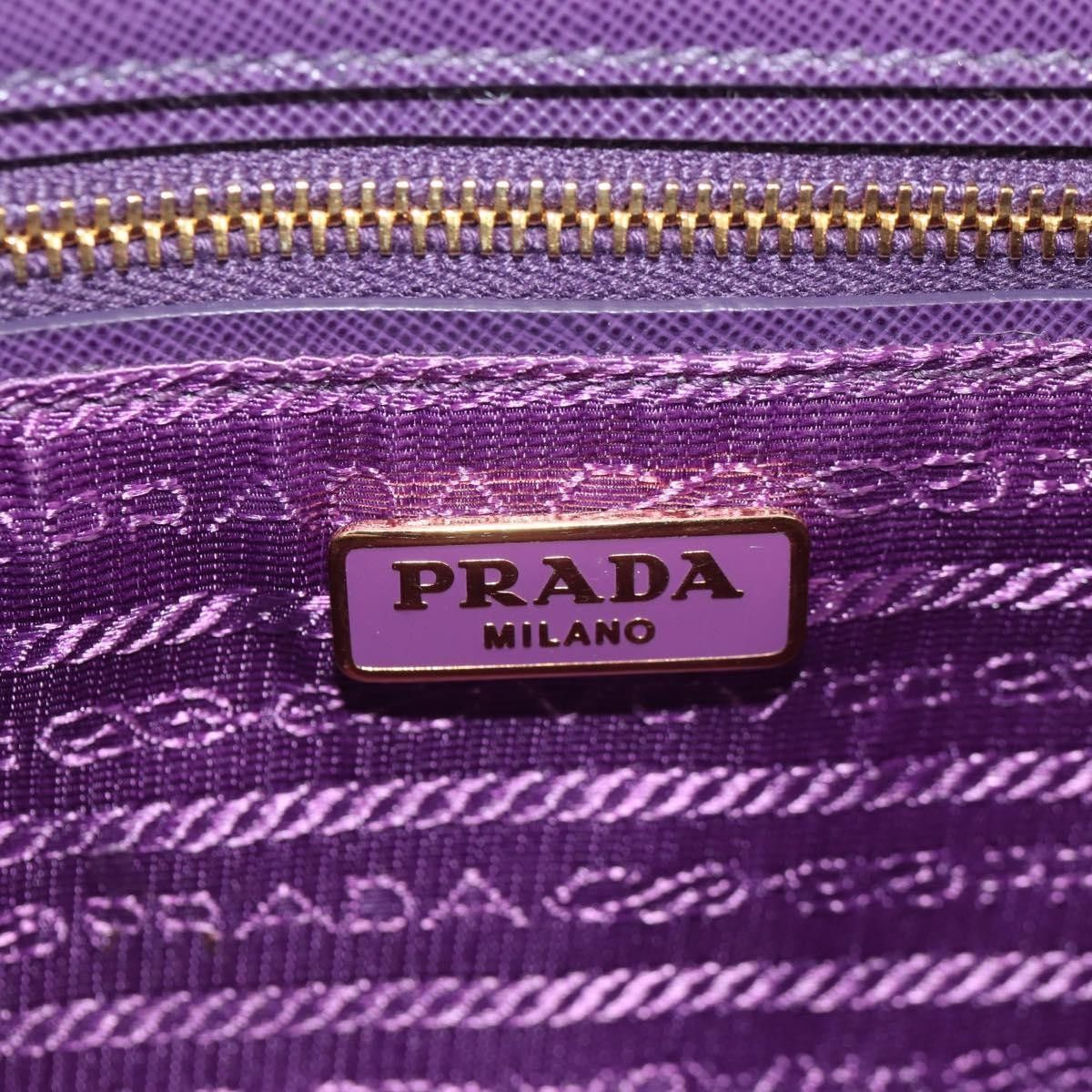 Prada Prada Pushlock Chain Flap Bag Quilted Tessuto Size ONE SIZE - 7 Thumbnail