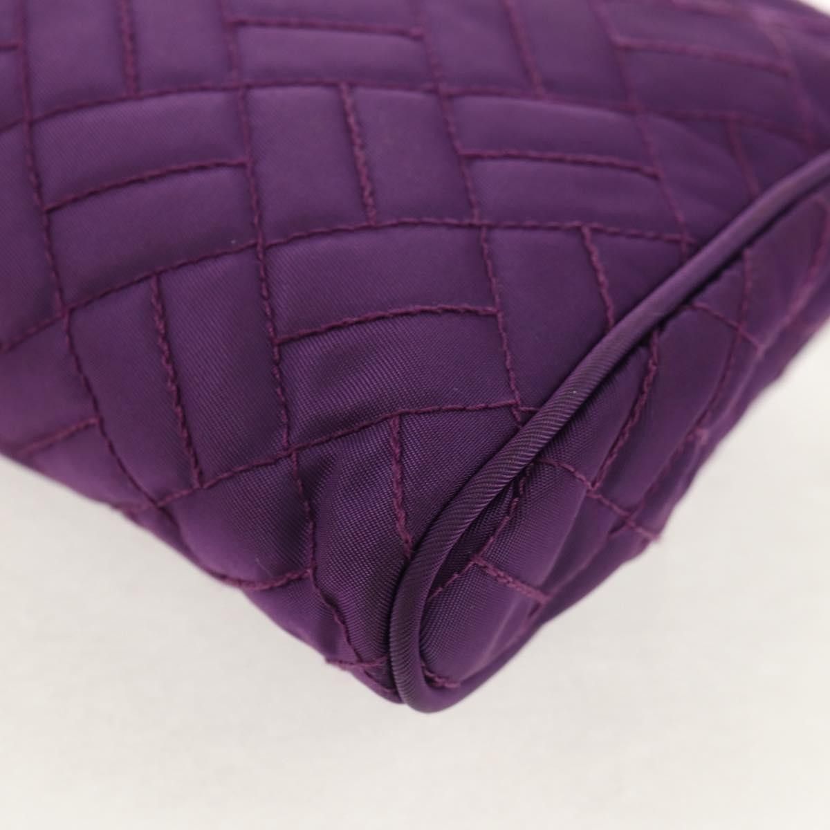 Prada Prada Pushlock Chain Flap Bag Quilted Tessuto Size ONE SIZE - 12 Thumbnail