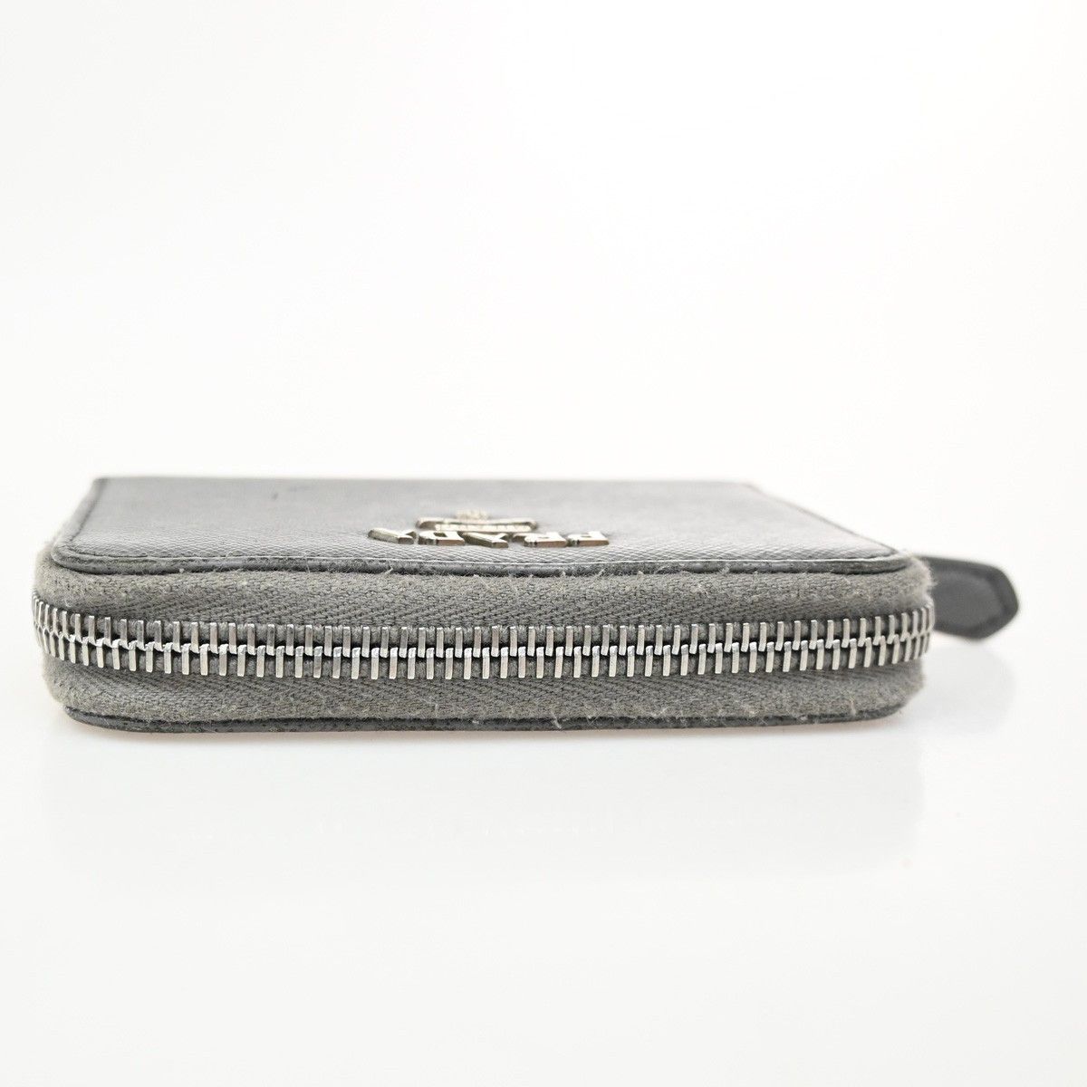 Prada Prada Zip Around Coin Purse Saffiano Leather Size ONE SIZE - 12 Thumbnail