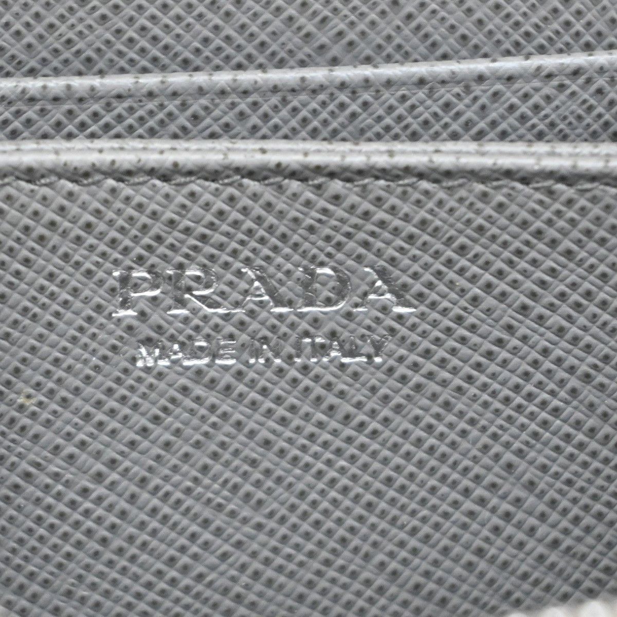 Prada Prada Zip Around Coin Purse Saffiano Leather Size ONE SIZE - 6 Thumbnail