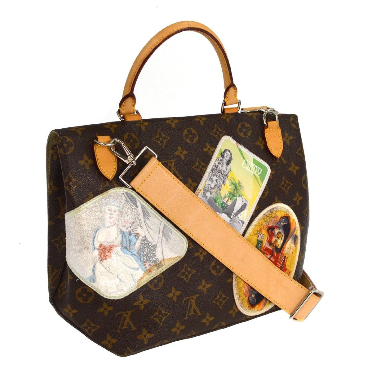 Louis Vuitton Louis Vuitton Cindy Sherman Camera Messenger Bag Patch Embellished Monogram Canvas Size ONE SIZE - 2 Thumbnail