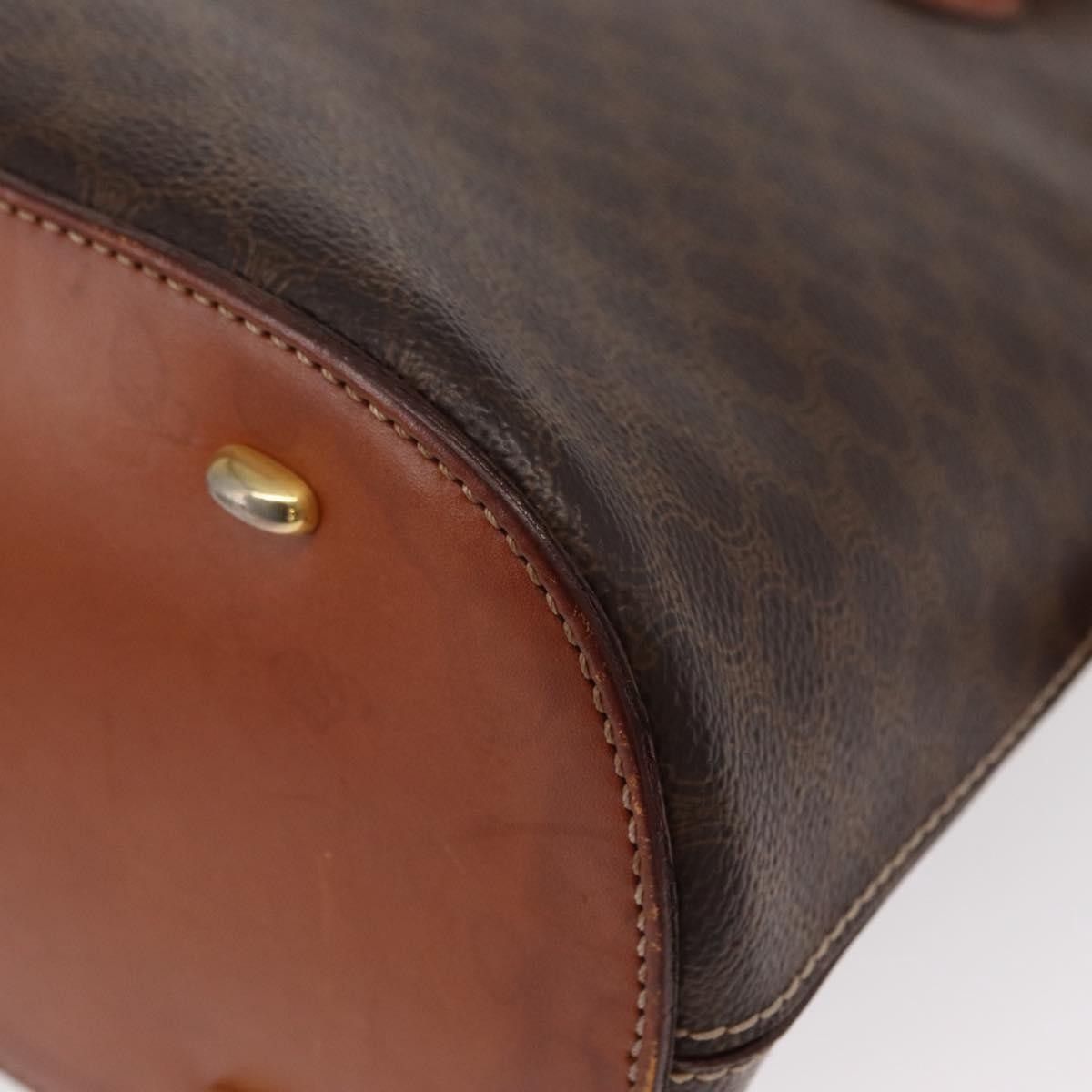 Celine Celine Vintage Macadam Handbag Canvas and Leather Size ONE SIZE - 10 Thumbnail