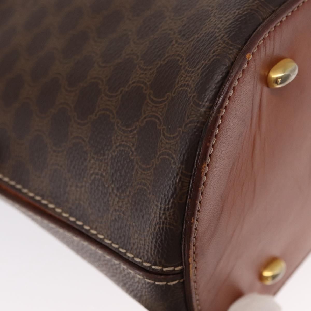 Celine Celine Vintage Macadam Handbag Canvas and Leather Size ONE SIZE - 9 Thumbnail