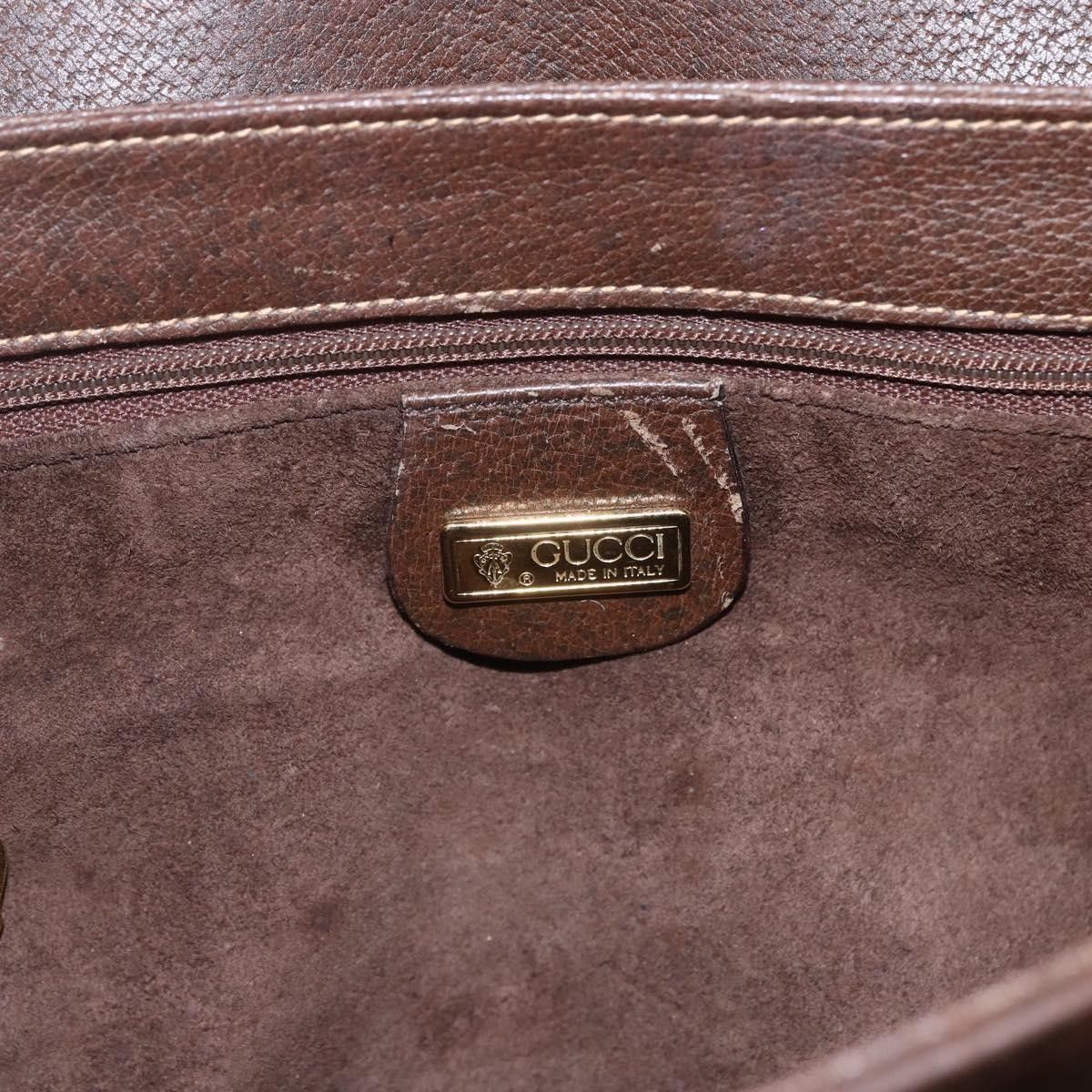 Gucci Gucci Vintage Shoulder Bag Leather Size ONE SIZE - 7 Thumbnail