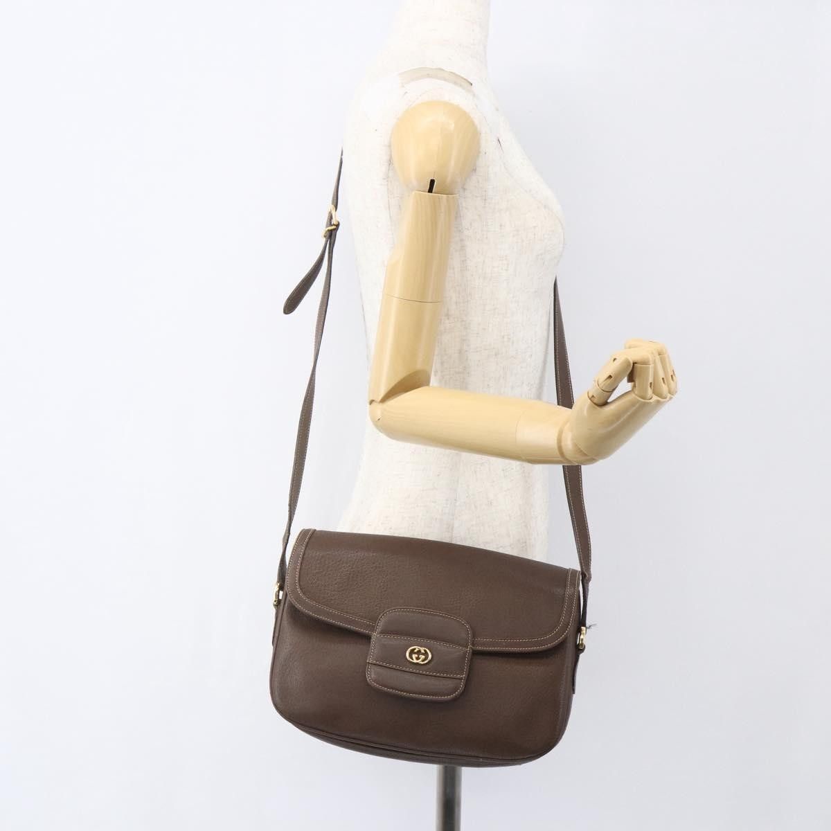 Gucci Gucci Vintage Shoulder Bag Leather Size ONE SIZE - 14 Thumbnail
