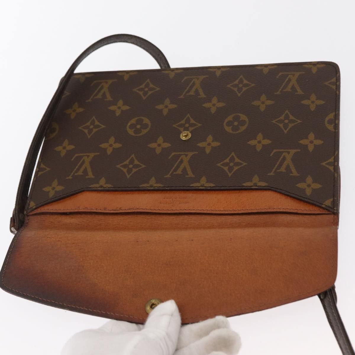 Louis Vuitton Louis Vuitton Double Rabat Handbag Monogram Canvas Size ONE SIZE - 18 Thumbnail