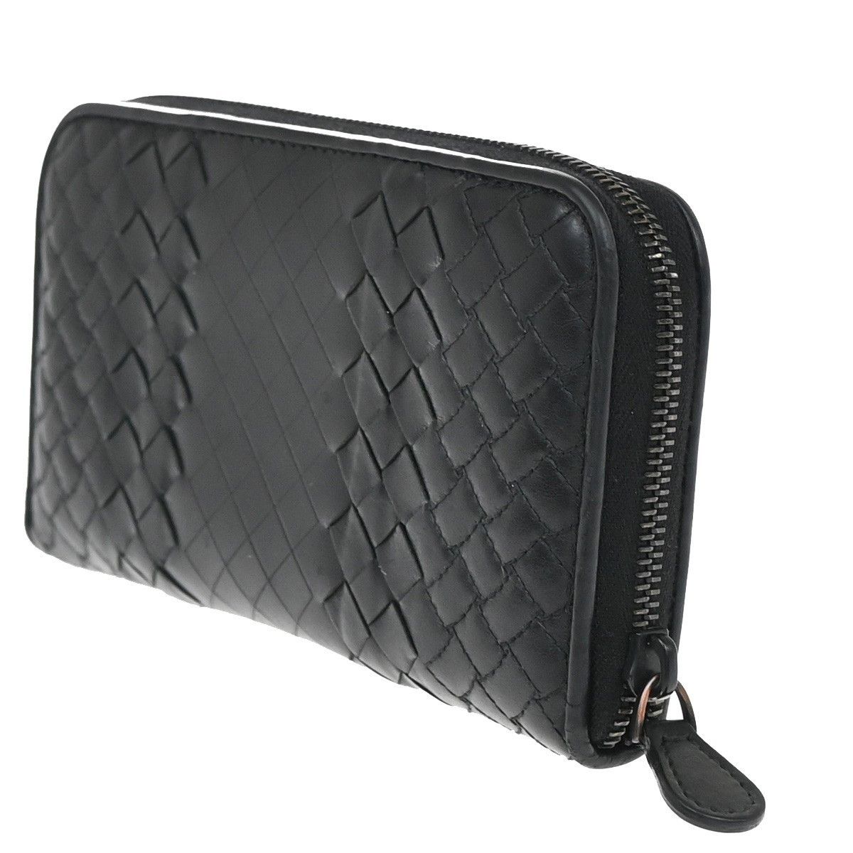 Bottega Veneta Bottega Veneta Intrecciato Long Zip Wallet Leather Size ONE SIZE - 4 Thumbnail