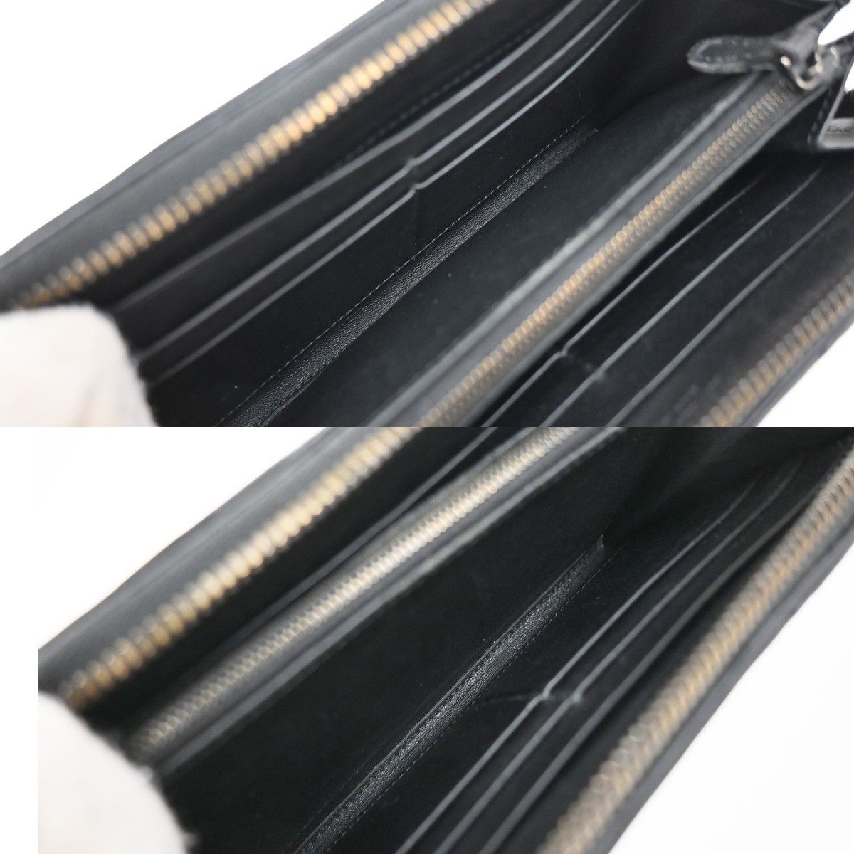 Bottega Veneta Bottega Veneta Intrecciato Long Zip Wallet Leather Size ONE SIZE - 10 Thumbnail