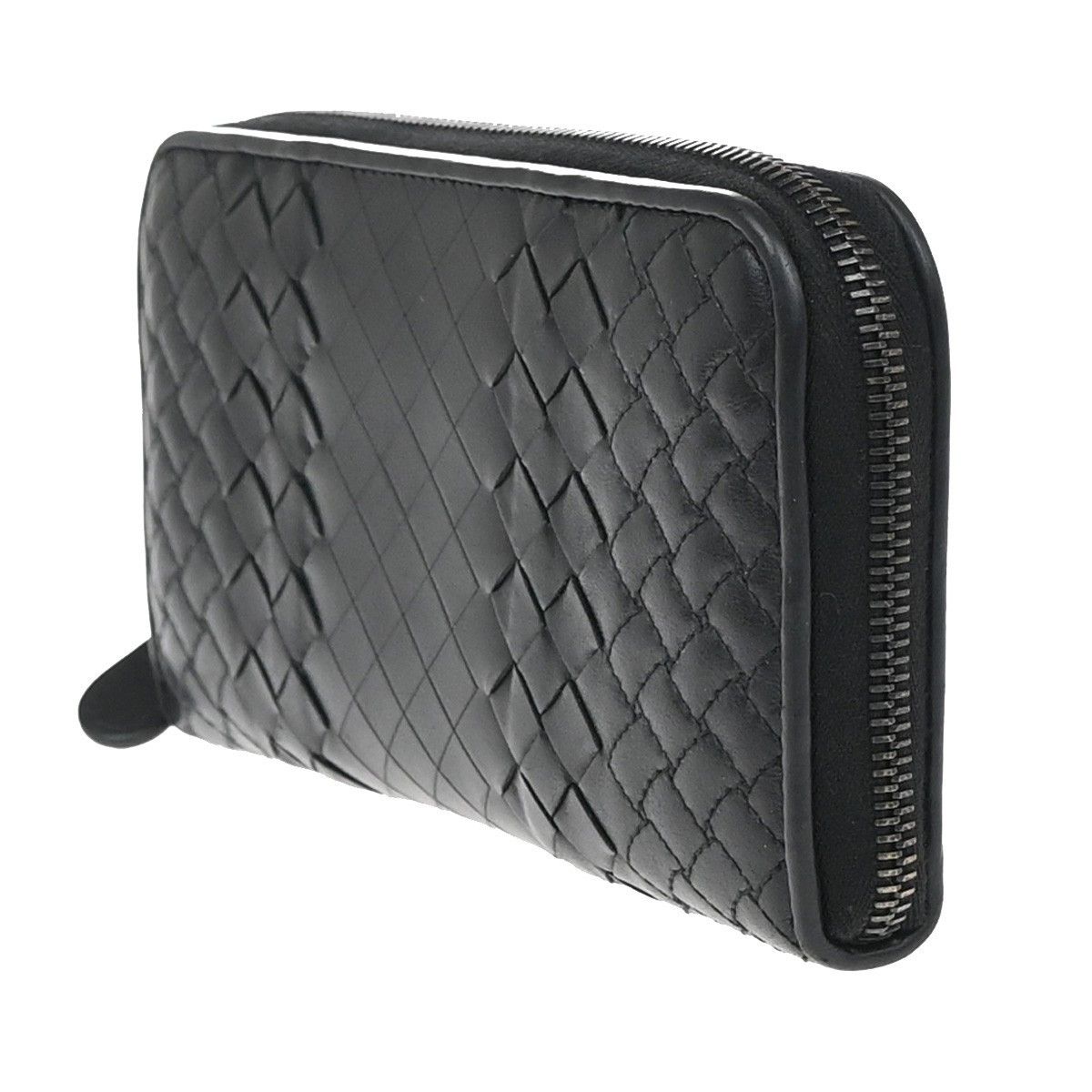 Bottega Veneta Bottega Veneta Intrecciato Long Zip Wallet Leather Size ONE SIZE - 3 Thumbnail