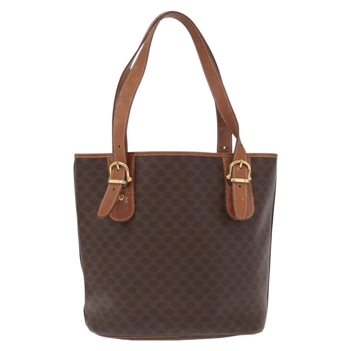 Celine Celine Vintage Macadam Tote bag Canvas Size ONE SIZE - 2 Thumbnail