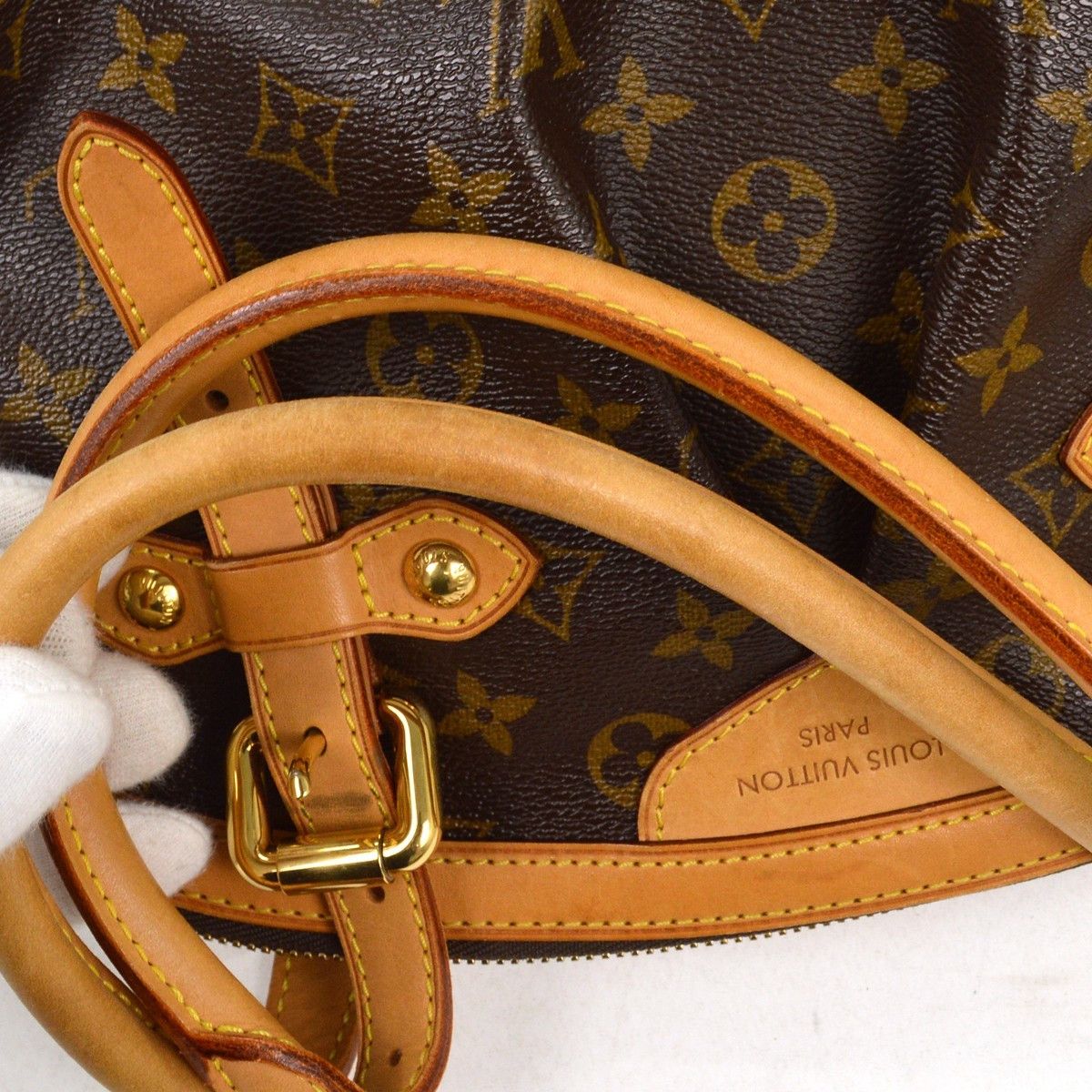 Louis Vuitton Louis Vuitton Tivoli Handbag Monogram Canvas Size ONE SIZE - 6 Thumbnail