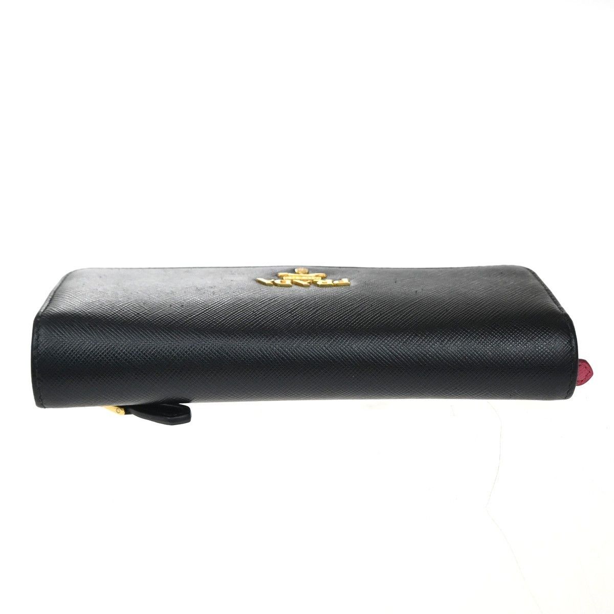 Prada Prada Flap Wallet with Card Holder Saffiano Leather Size ONE SIZE - 14 Thumbnail