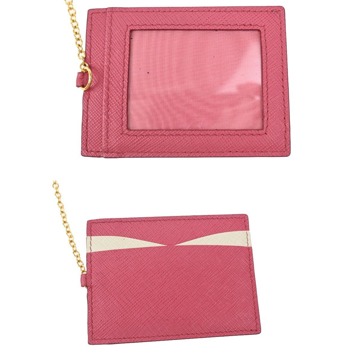 Prada Prada Flap Wallet with Card Holder Saffiano Leather Size ONE SIZE - 8 Thumbnail