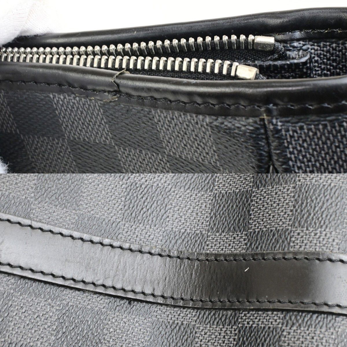 Louis Vuitton Louis Vuitton Tadao Handbag Damier Graphite Size ONE SIZE - 12 Thumbnail