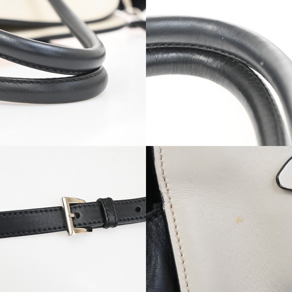 Prada Prada Cuir Convertible Shopping Tote Soft Calf Size ONE SIZE - 11 Thumbnail