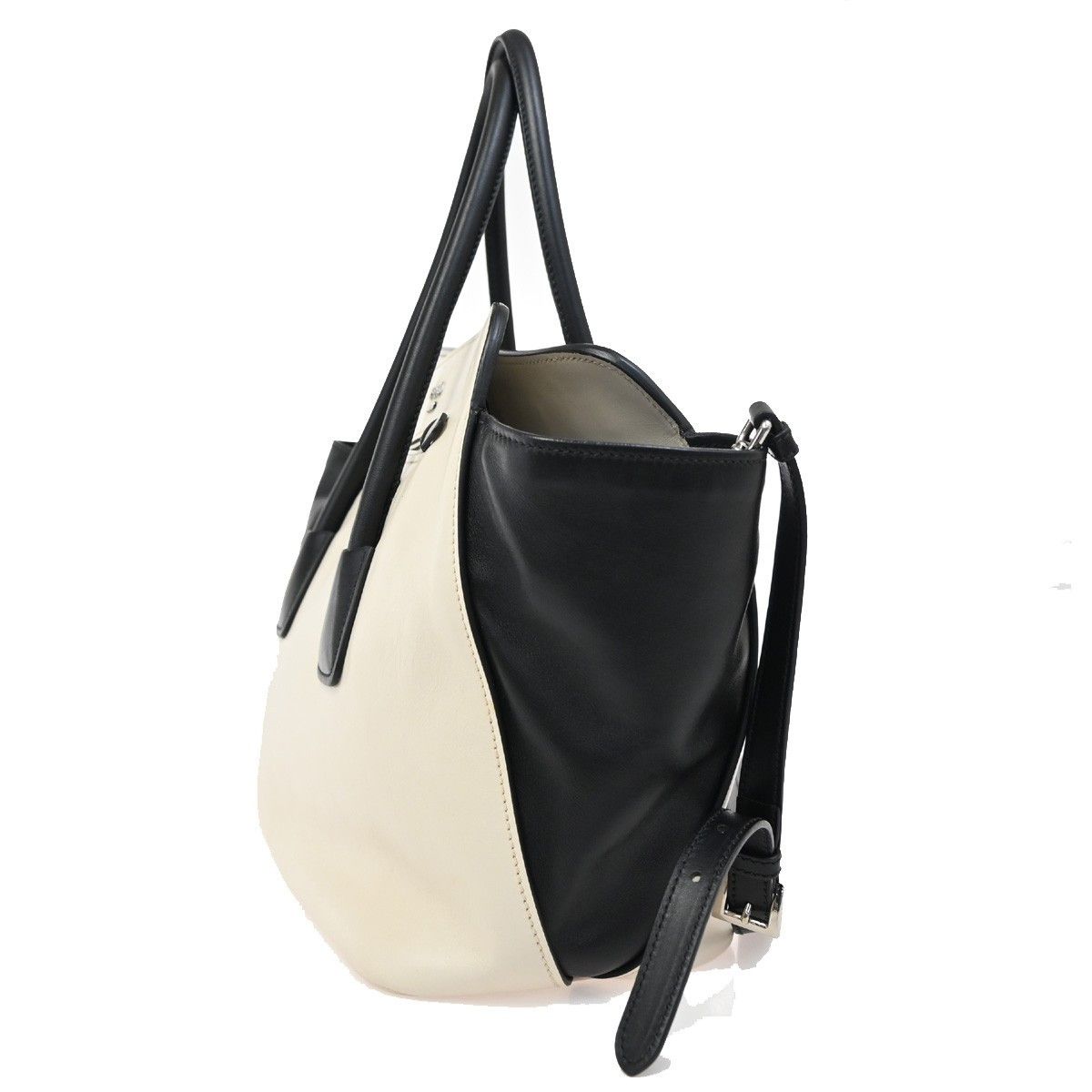 Prada Prada Cuir Convertible Shopping Tote Soft Calf Size ONE SIZE - 3 Thumbnail