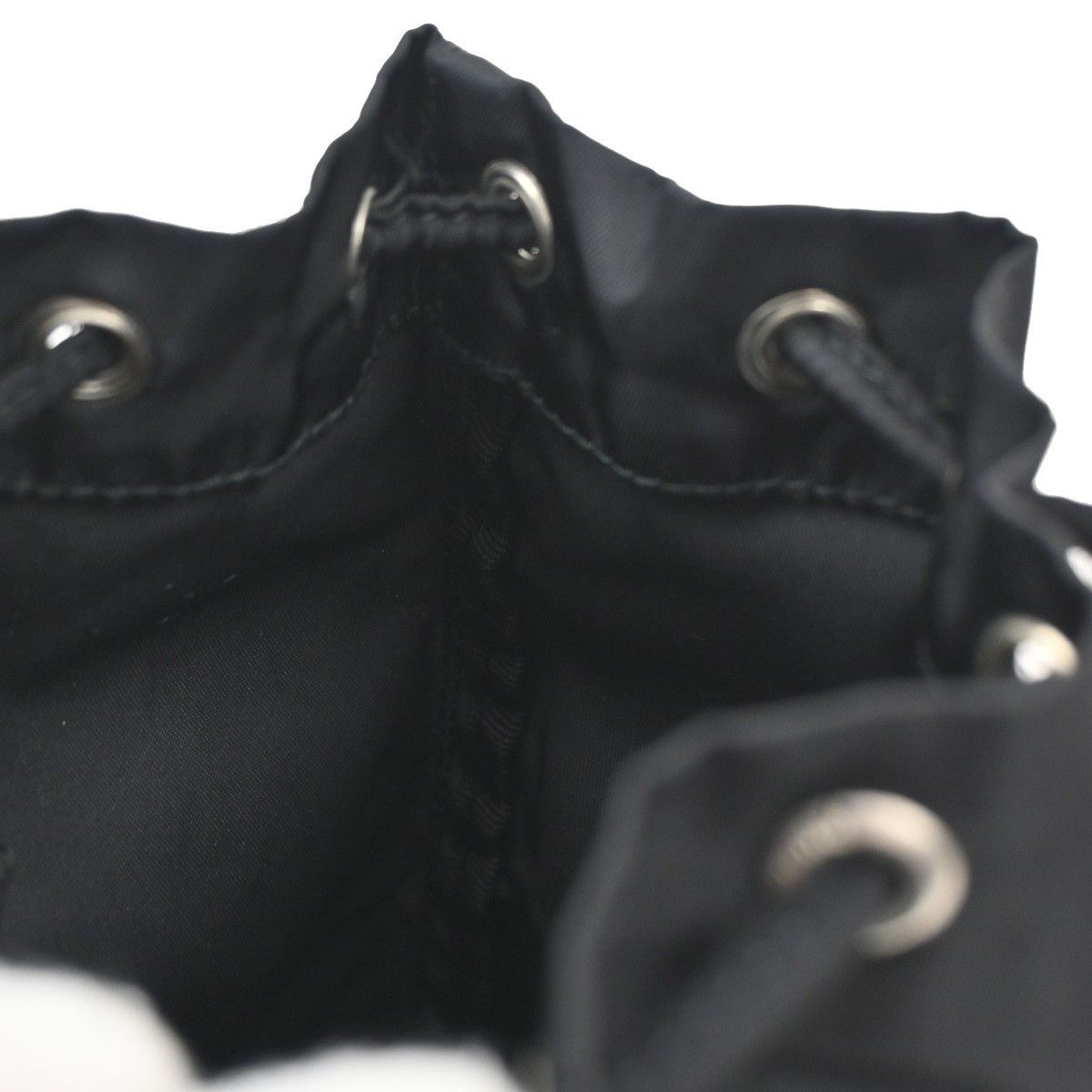 Prada Prada Drawstring Wristlet Bucket Bag Tessuto Size ONE SIZE - 12 Thumbnail