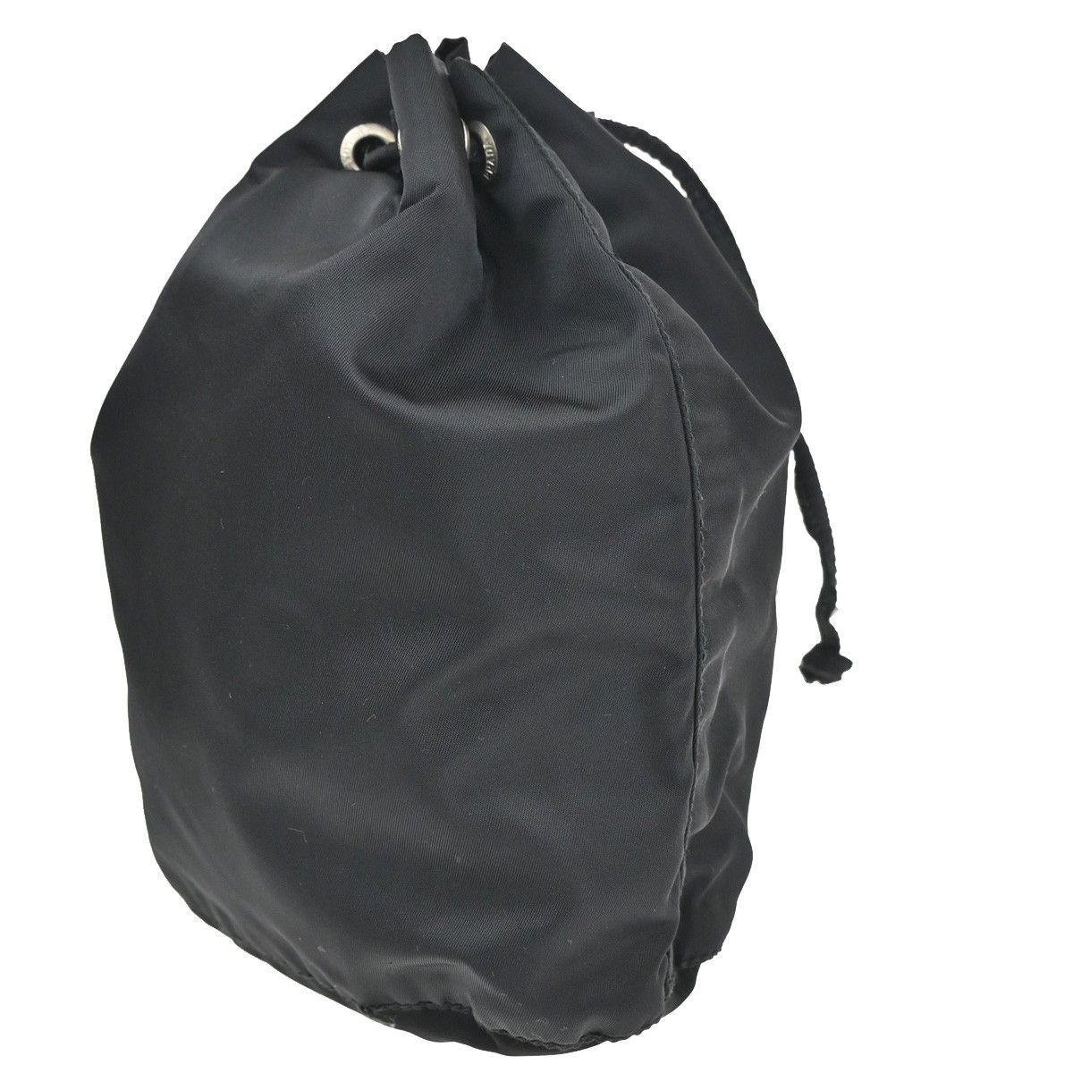 Prada Prada Drawstring Wristlet Bucket Bag Tessuto Size ONE SIZE - 4 Thumbnail