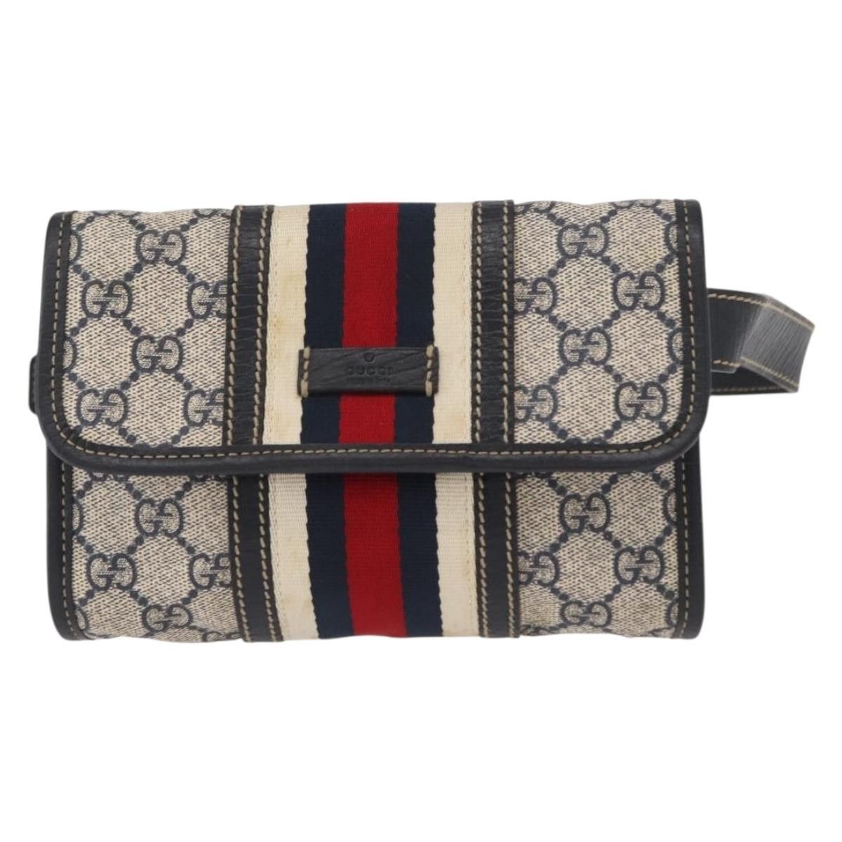 Gucci Gucci Vintage Web Belt Bag GG Coated Canvas Size ONE SIZE - 19 Thumbnail