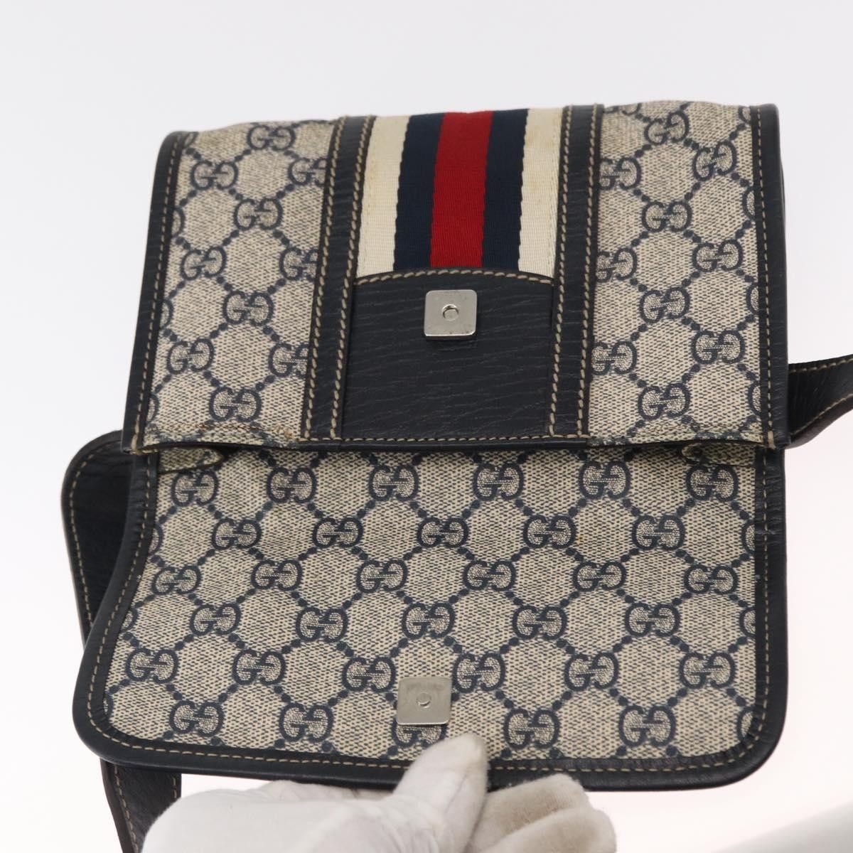 Gucci Gucci Vintage Web Belt Bag GG Coated Canvas Size ONE SIZE - 13 Thumbnail