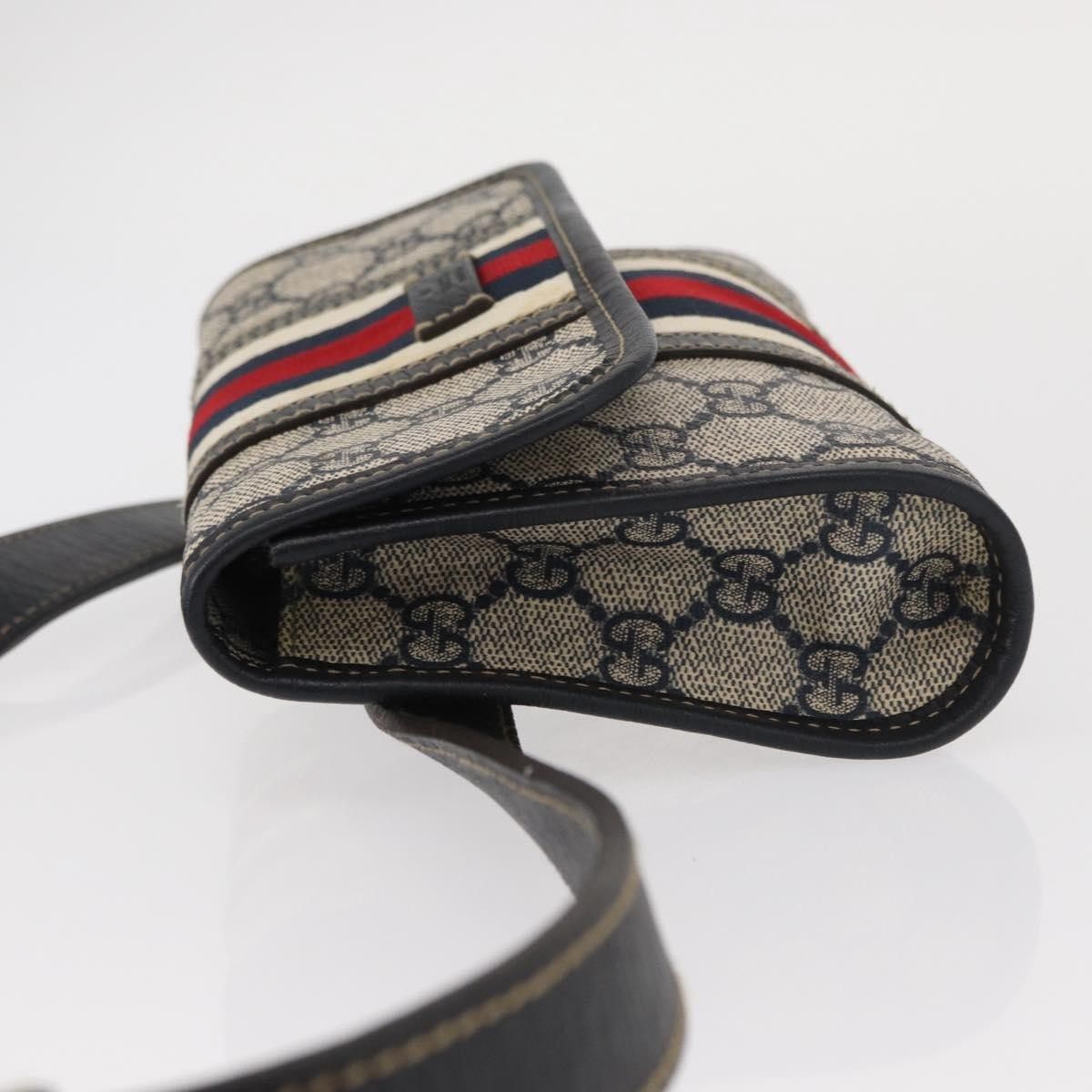 Gucci Gucci Vintage Web Belt Bag GG Coated Canvas Size ONE SIZE - 4 Thumbnail