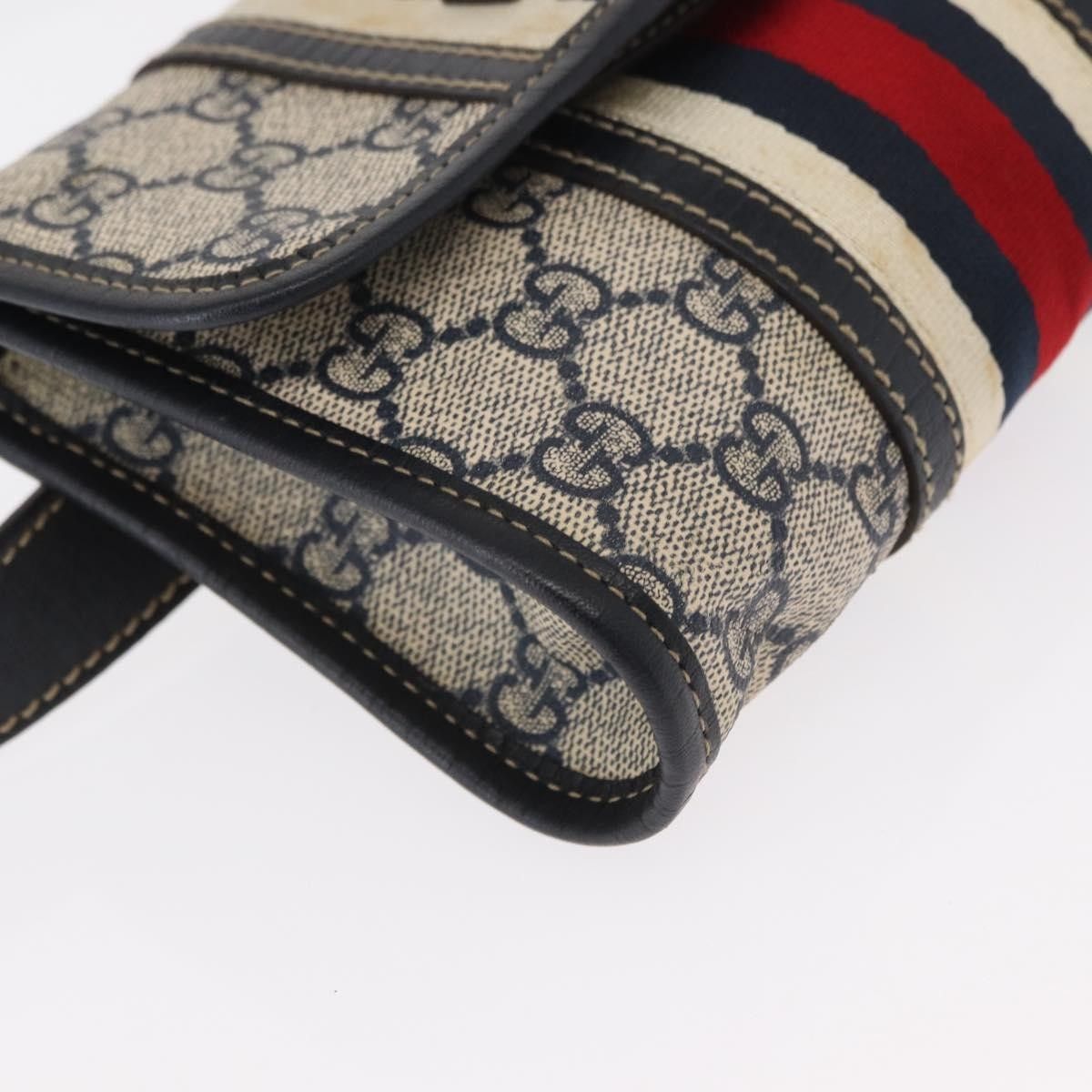 Gucci Gucci Vintage Web Belt Bag GG Coated Canvas Size ONE SIZE - 9 Thumbnail