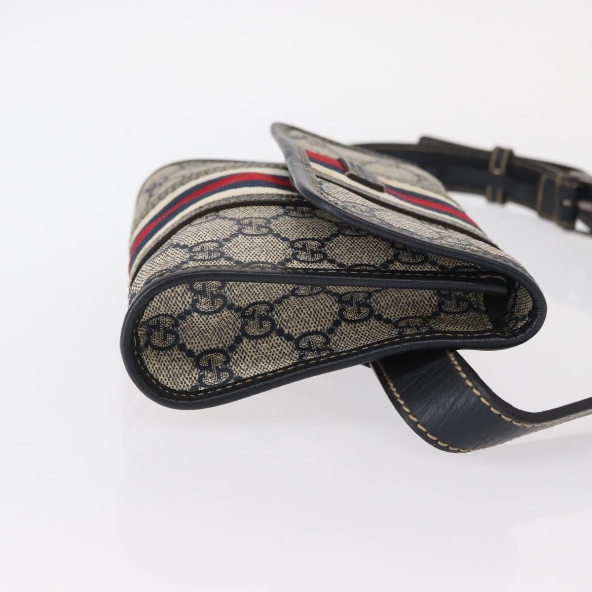 Gucci Gucci Vintage Web Belt Bag GG Coated Canvas Size ONE SIZE - 3 Thumbnail