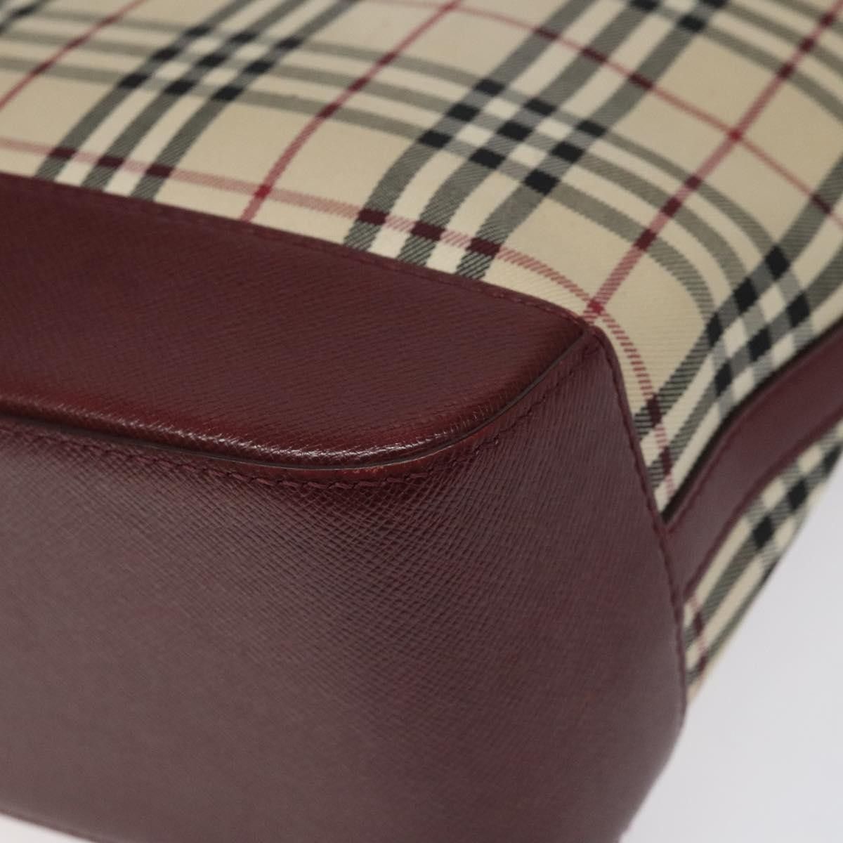 Burberry Burberry Nova Check Tote Canvas and Leather Size ONE SIZE - 11 Thumbnail