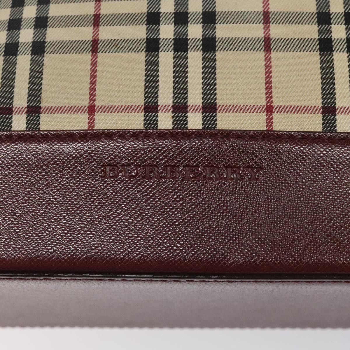 Burberry Burberry Nova Check Tote Canvas and Leather Size ONE SIZE - 15 Thumbnail